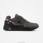 Shoes HVDBF543 Men Le Coq Sportif Shoe Lcs R1100 Black Sole Grey