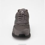 Shoes HVDBF543 Men Le Coq Sportif Shoe Lcs R1100 Black Sole Grey - Image 4