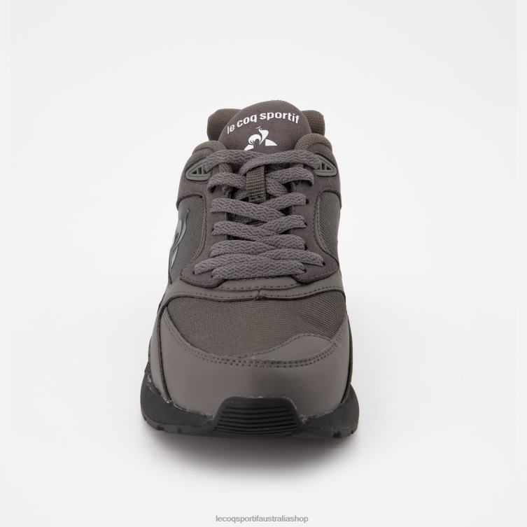 Shoes HVDBF543 Men Le Coq Sportif Shoe Lcs R1100 Black Sole Grey - Image 4