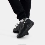 Shoes HVDBF543 Men Le Coq Sportif Shoe Lcs R1100 Black Sole Grey - Image 6