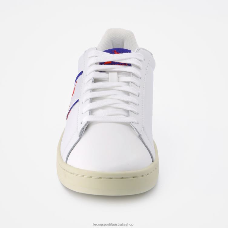Shoes HVDBF550 Men Le Coq Sportif Shoe Classic Soft Tricolore White - Image 4