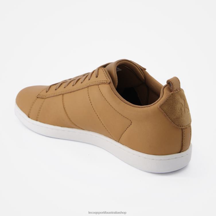 Shoes HVDBF563 Men Le Coq Sportif Shoe Courtclassic Craft Brown - Image 3