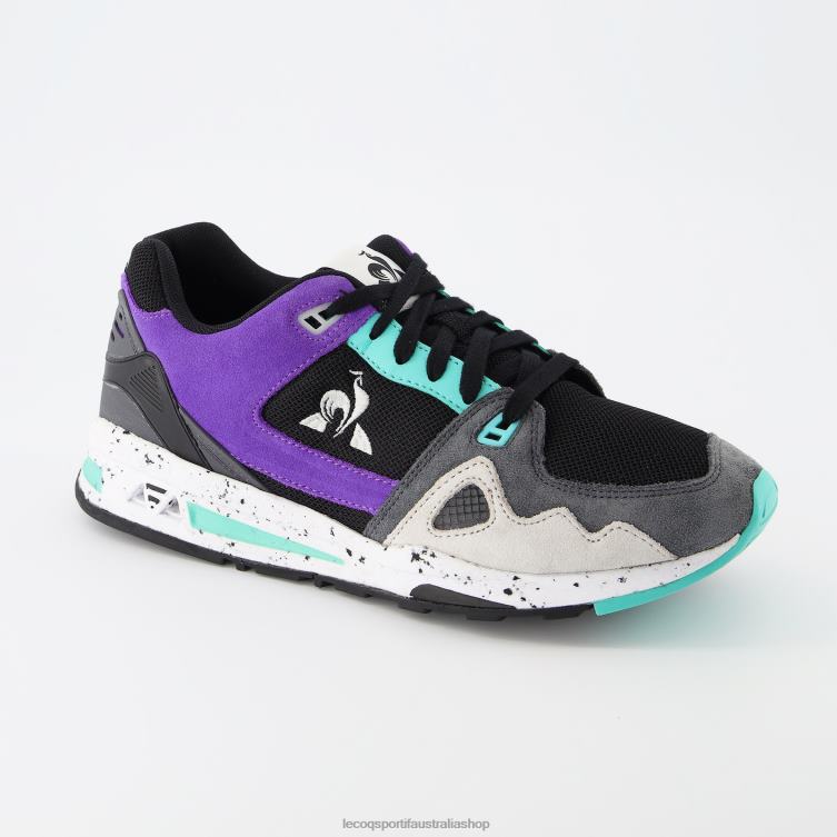 Shoes HVDBF579 Men Le Coq Sportif Shoe Lcs R1000 Nineties Black - Image 2