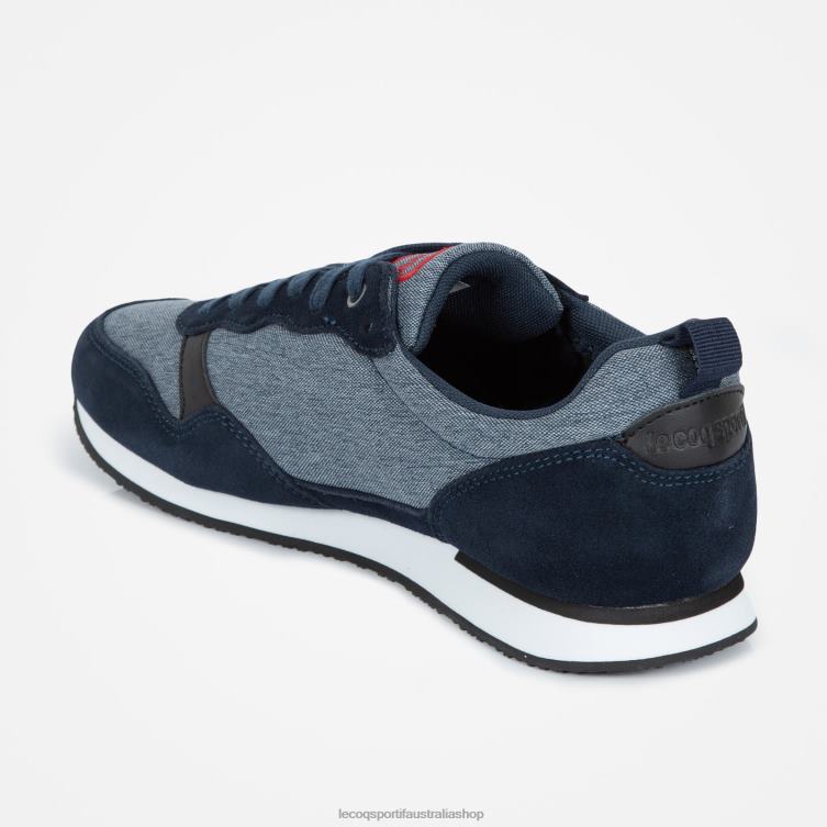 Shoes HVDBF582 Men Le Coq Sportif Shoe Alpha Classic Workwear Blue - Image 3