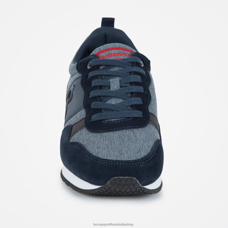 Shoes HVDBF582 Men Le Coq Sportif Shoe Alpha Classic Workwear Blue - Image 4