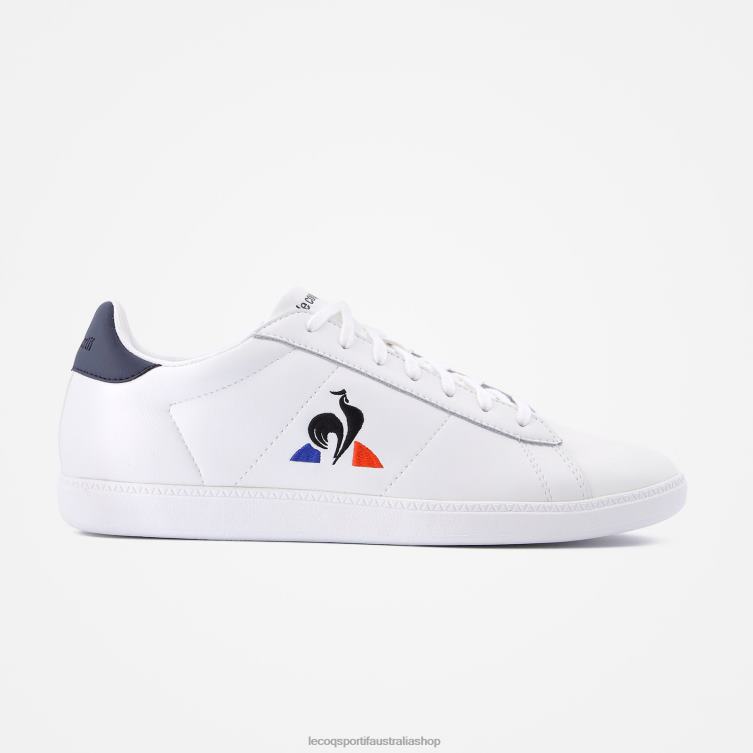 shoes_hvdbf588_men_le_coq_sportif_shoe_courtset_white.jpg Shoes HVDBF588 Men Le Coq Sportif Shoe Courtset White - Image 1