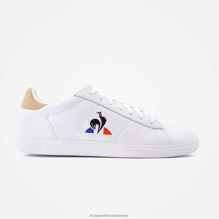 shoes_hvdbf589_men_le_coq_sportif_shoe_courtset_white.jpg Shoes HVDBF589 Men Le Coq Sportif Shoe Courtset White - Image 1