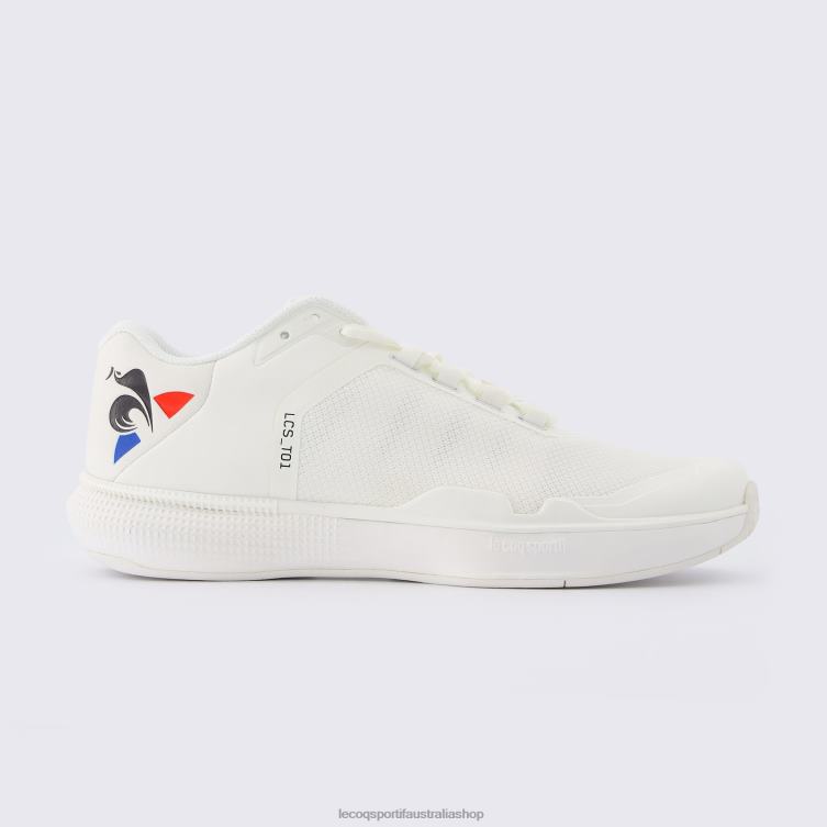 Shoes HVDBF591 Men Le Coq Sportif Shoe Futur Lcs T01 Clay White - Image 1