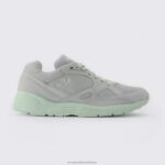 Shoes HVDBF620 Women Le Coq Sportif Shoe Lcs R850 W Street Satin Grey