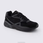 Shoes HVDBF633 Women Le Coq Sportif Shoe Lcs R850 W Black - Image 2