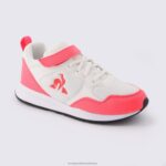 Shoes HVDBF671 Children Le Coq Sportif Shoe Lcs R500 Girl Fluo White - Image 2