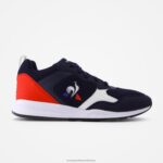 Shoes HVDBF676 Children Le Coq Sportif Shoe Lcs R500 Junior Blue