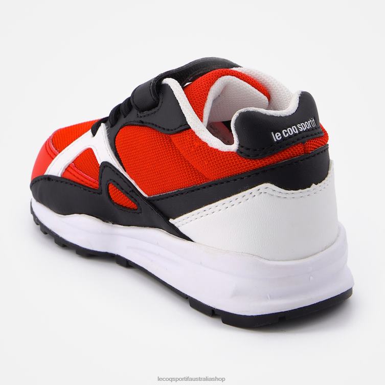 Shoes HVDBF678 Children Le Coq Sportif Shoe Lcs R850 Baby Red - Image 3