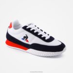 Shoes HVDBF681 Children Le Coq Sportif Shoe Veloce Junior White - Image 2