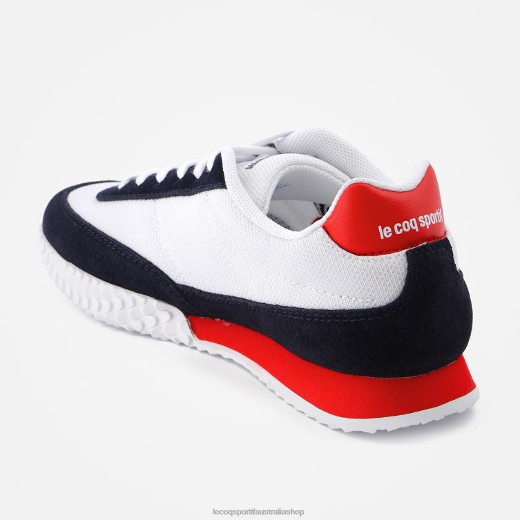Shoes HVDBF681 Children Le Coq Sportif Shoe Veloce Junior White - Image 3