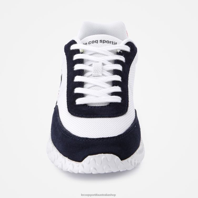 Shoes HVDBF681 Children Le Coq Sportif Shoe Veloce Junior White - Image 4