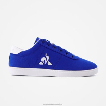 Shoes HVDBF682 Children Le Coq Sportif Shoe Court One Junior Blue