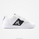 Shoes HVDBF686 Children Le Coq Sportif Shoe Courtclassic 2 Tones White - Image 4