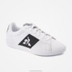 Shoes HVDBF687 Children Le Coq Sportif Shoe Courtclassic Junior 2 Tones White - Image 2