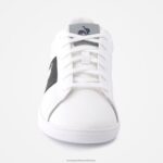 Shoes HVDBF687 Children Le Coq Sportif Shoe Courtclassic Junior 2 Tones White - Image 4