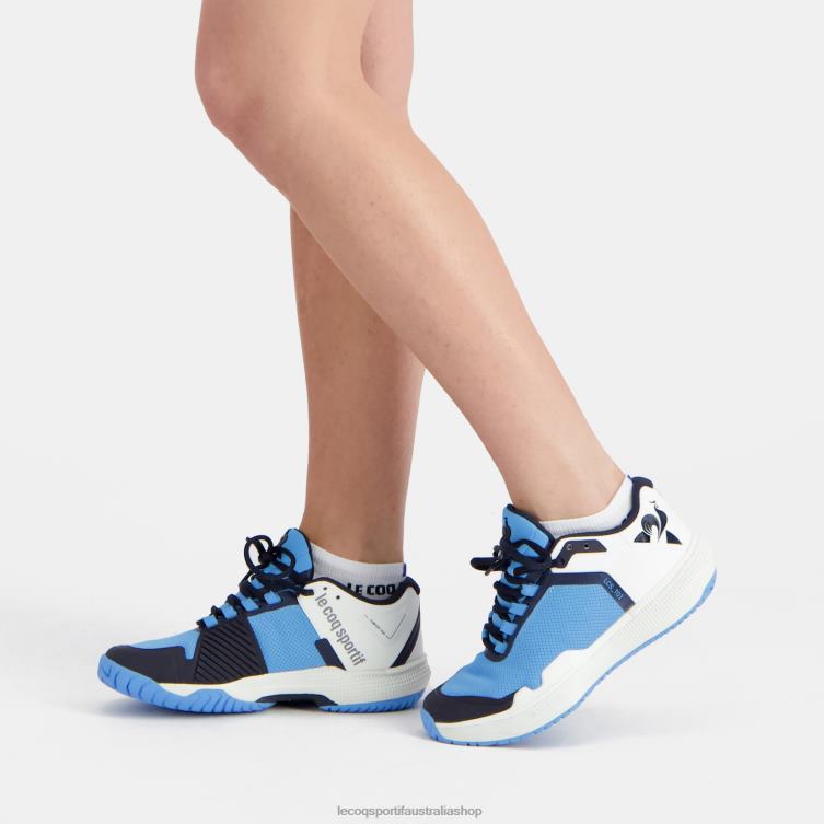 shoes_hvdbf707_men_le_coq_sportif_shoe_futur_lcs_t01_all_court_blue.jpg Shoes HVDBF707 Men Le Coq Sportif Shoe Futur Lcs T01 All Court Blue - Image 1
