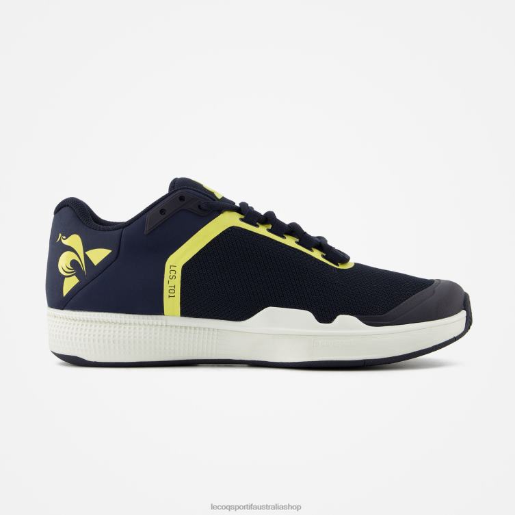 Shoes HVDBF708 Men Le Coq Sportif Shoe Futur Lcs T01 Clay Blue - Image 1